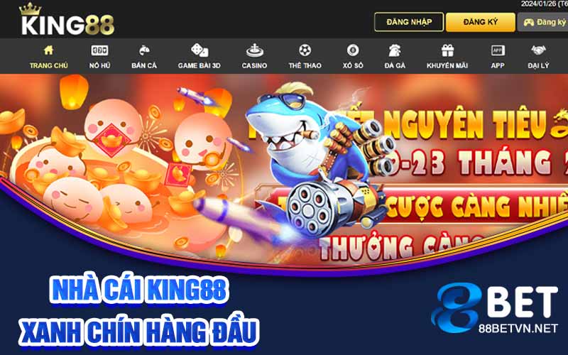 Nhà Cái King88 - Nơi Trải Nghiệm Cá Cược Đẳng Cấp Nhất - jovin