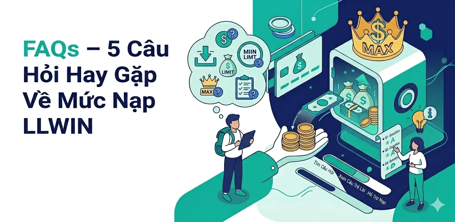 LLWIN Nạp Tối Thiểu Bao Nhiêu – Bảng Mức Nạp Rõ Nhất - LLWIN - jovin