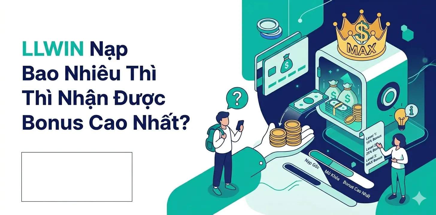 LLWIN Nạp Tối Thiểu Bao Nhiêu – Bảng Mức Nạp Rõ Nhất - LLWIN - jovin